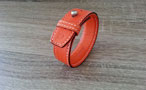 Timeless, Monastic orange leather strap for Men
