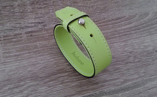 Timeless, Tropical Green leather strap for Men